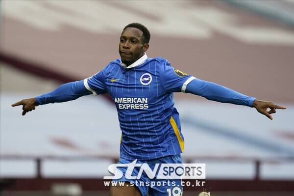 브라이튼 앤 호브 알비온 공격수 대니 웰백. 사진┃뉴시스/AP