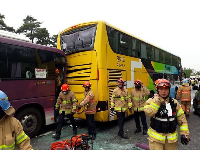 사고 현장ⓒ경기도소방재난본부 제공