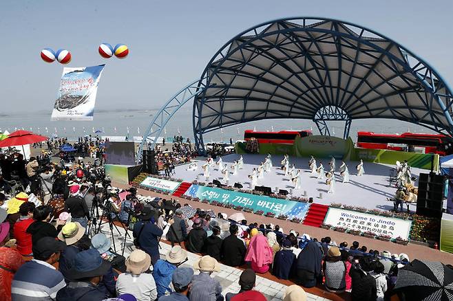 [진도=뉴시스] 제43회 진도 신비의 바닷길 축제 *재판매 및 DB 금지