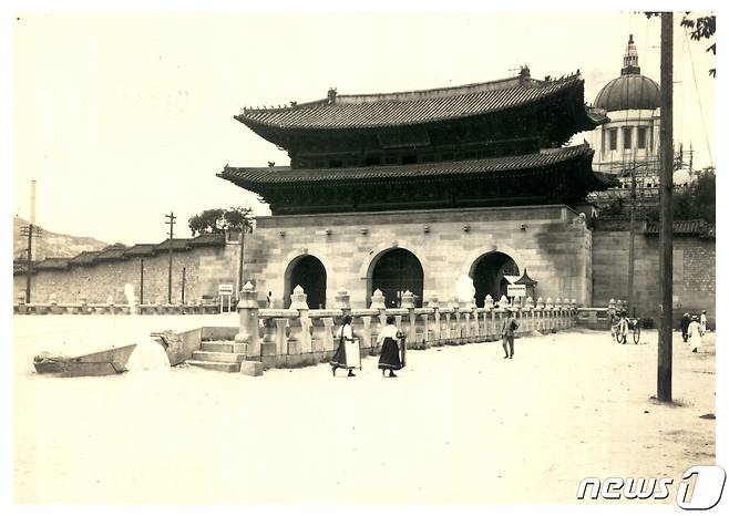 사진은 1923년경 광화문 모습. (국사편찬위원회 제공) 2023.4.25/뉴스1
