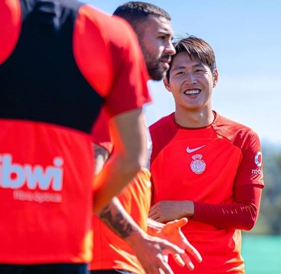 이강인. /사진=마요르카 SNS