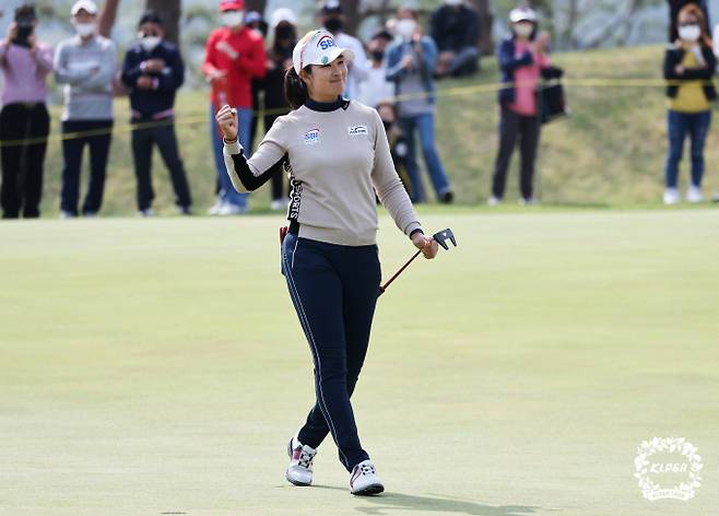 지난해 KLPGA 챔피언십 정상에 오른 김아림이 대회 2연패에 도전한다. /사진= KLPGA