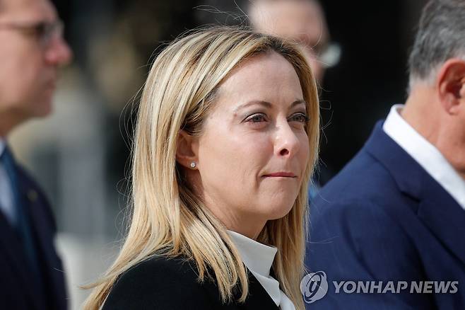 조르자 멜로니 이탈리아 총리 [EPA=연합뉴스 자료사진]
