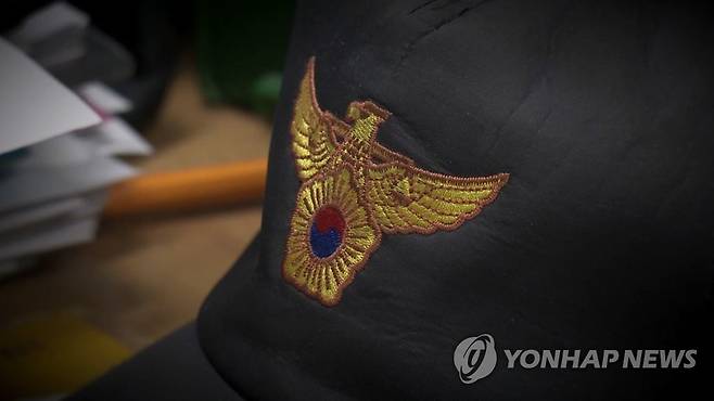 경찰 모자 [연합뉴스TV 제공]