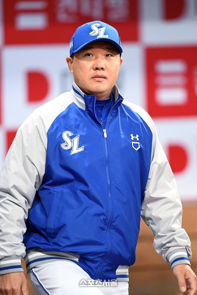 삼성 박진만 감독. 고척 | 박진업기자 upandup@sportsseoul.com