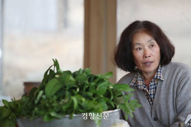 조순정 산방화담 대표는 “사람과 나무, 식물, 벌레가 함께 먹고 살 수 있는 숲을 만들고 싶다”고 말했다.                                  한수빈 기자