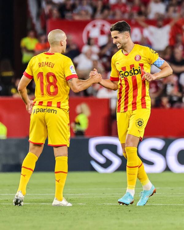 승리를 거둔 지로나 FC. 사진┃라리가 사무국 제공