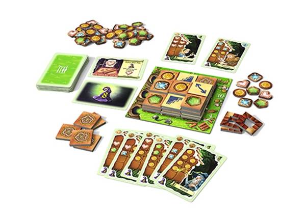 - 건물을 쌓아가며 점수를 얻는 것이 중요하다 (이미지 출처 : 코리아보드 게임즈)