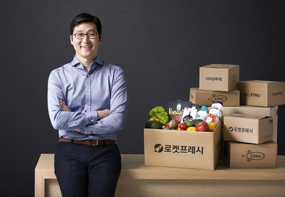 Kim Bom-suk, the founder and chairman of South Korea’s e-commerce giant Coupang Corp. [Photo provided by Coupang]