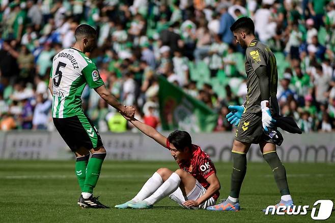 마요르카의 이강인(가운데)ⓒ AFP=뉴스1