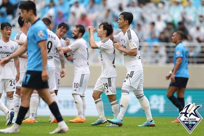 울산이 대구를 3-0으로 이겼다.(한국프로축구연맹 제공)