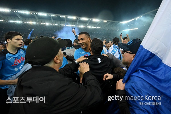 나폴리 우승 장면 / 사진=Gettyimages 제공