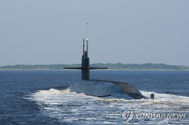 오하이오급 USS 알래스카 잠수함 [로이터=연합뉴스 자료사진. 재판매 및 DB 금지]