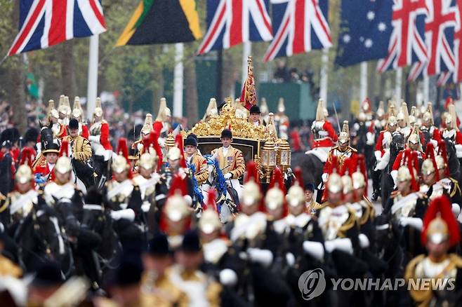 찰스 3세 영국 국왕 대관식 [로이터=연합뉴스. 재판매 및 DB 금지]