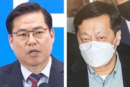 (왼쪽부터)유동규, 정진상