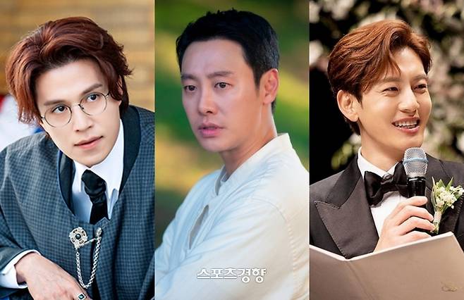 배우 이동욱, 배우 김동욱, 가수 세븐(최동욱)