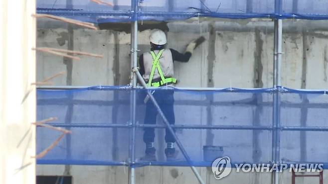 공사장 [연합뉴스TV 제공]