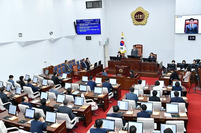 제주도의회 임시회 [제주도의회 제공, 재판매 및 DB 금지]