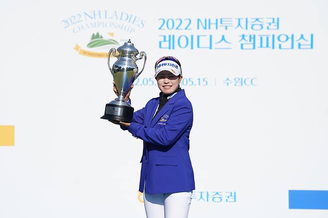 지난해 대회 최초로 2연패를 달성한 박민지가 올해 3연패 대기록에 도전한다. 제공 | KLPGA