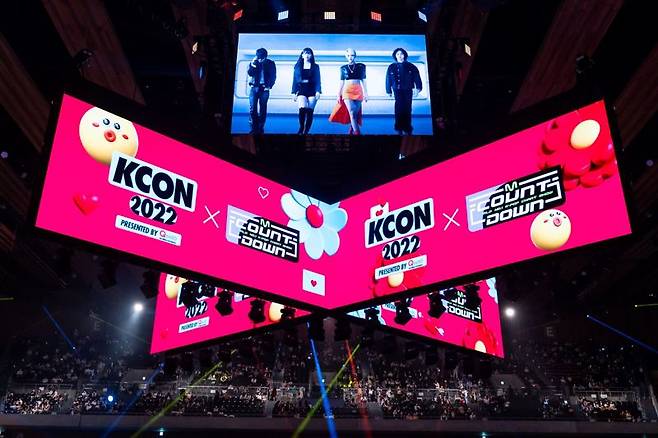 KCON 2022 JAPAN 쇼 현장. CJ ENM 제공