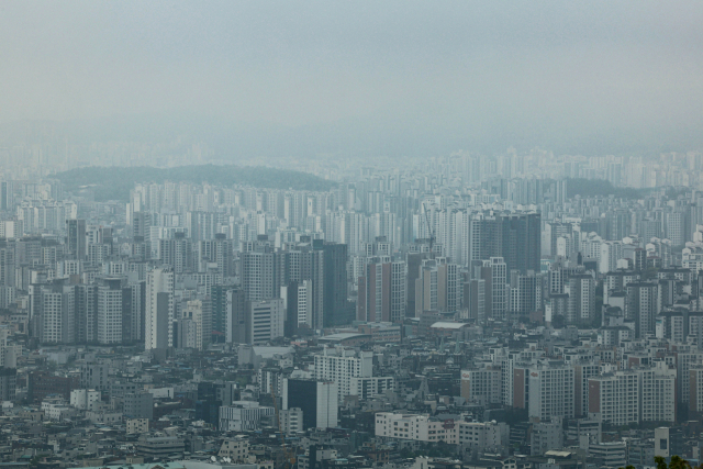 서울 시내 아파트 전경. 서울경제 DB