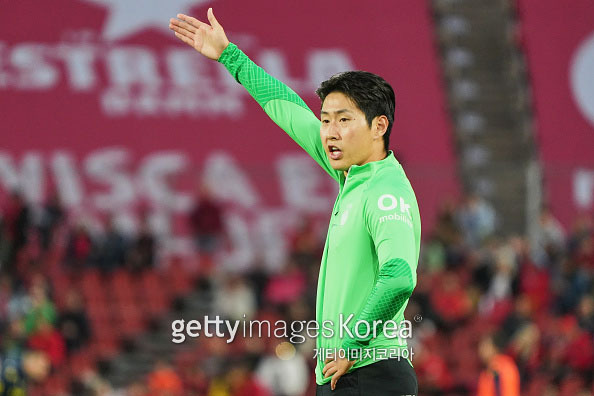 마요르카 이강인이 다시 한번 날카로운 킥과 드리블을 선보이며 경기 최우수 선수로 선정됐다. 사진은 카디스전에 앞서 몸을 풀고 있는 이강인의 모습. 게티이미지