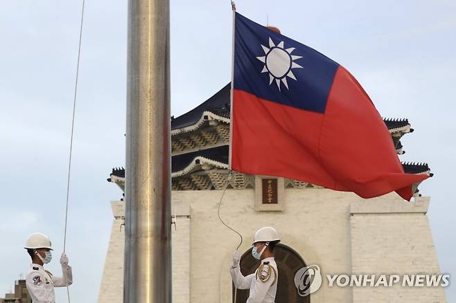 대만 방문한 美 연방하원의원 대표단 [AP=연합뉴스 자료사진. 재판매 및 DB 금지]