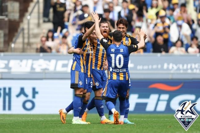 울산현대가 홈에서 FC서울을 3-2로 꺾었다. ⓒ 한국프로축구연맹