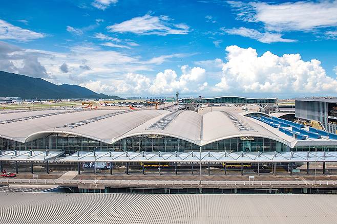 홍콩국제공항. [홍콩공항관리국(AAHK) 제공]