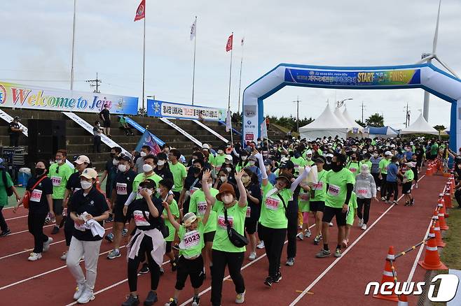 제주국제관광마라톤축제(제주관광협회 제공)