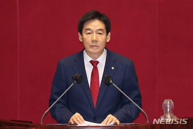 [서울=뉴시스] 최진석 기자 = 이용호 국민의힘 의원. (공동취재사진) 2022.09.19. photo@newsis.com