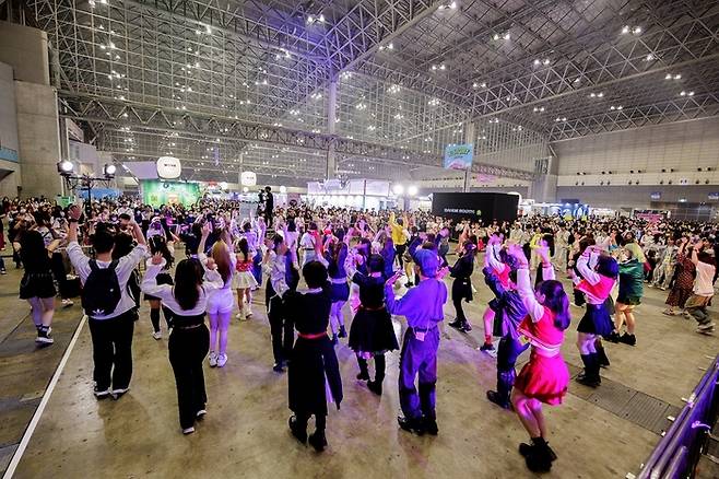 CJ ENM 이 5월 12일부터 14일까지 3일간 일본 ‘마쿠하리 멧세’에서 World’s No.1 K-Culture Festival <KCON JAPAN 2023(케이콘 재팬 2023)>을 개최했다. CJ ENM제공.