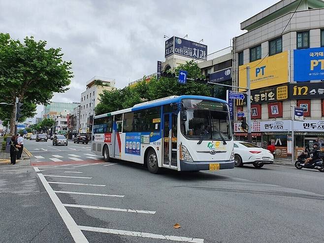 청주 시내버스. 오윤주 기자