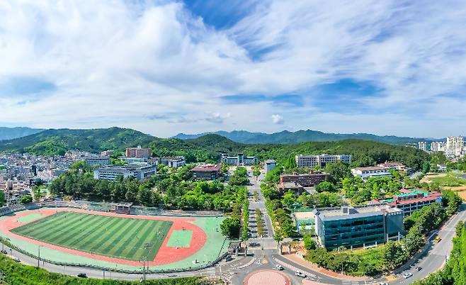 동국대 WISE캠퍼스 전경사진. 동국대 제공