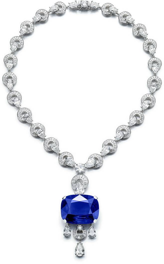 Exceptional and Magnificent Sapphire and Diamond Necklace, circa 2004