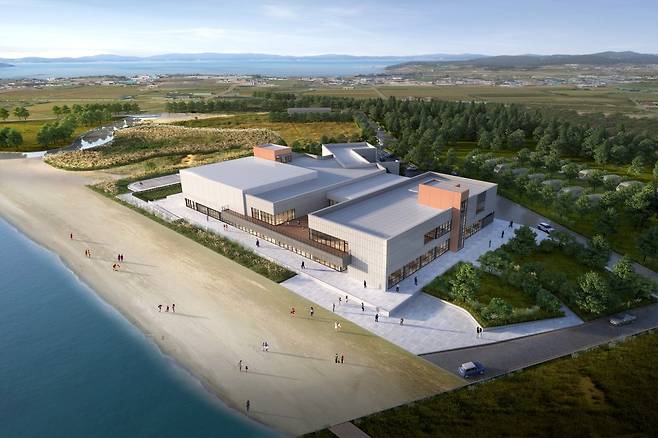 완도해양치유센터 조감도. 6월 시범 운영을 거처 9월 그랜드 오픈한다. 완도군 제공