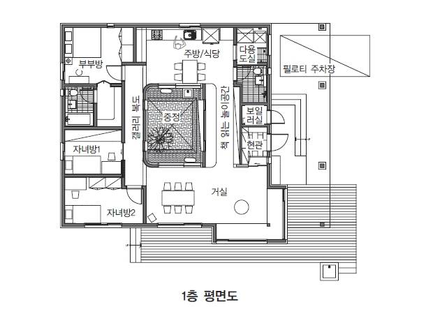 중정·선룸 가진 주택 사례 | 전원주택라이프