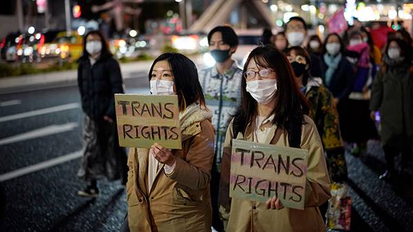 일본 도쿄서 '세계 여성의 날' 시위 [자료사진: 연합뉴스 제공]