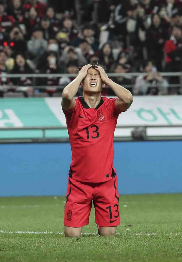 대한민국 축구대표팀 손준호. 뉴시스