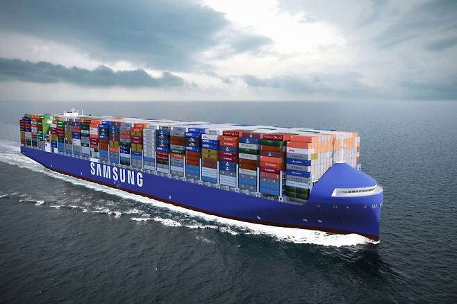 Eco Container Ship /사진=삼성중공업