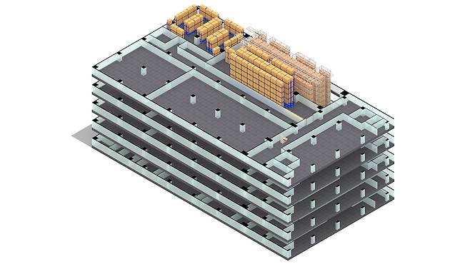현대무벡스가 구축할 싸토리우스 송도캠퍼스 자동창고 시스템 계획도 [현대무벡스 제공. 재판매 및 DB금지]