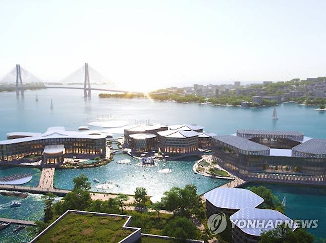 세계 최초 부산 '해상도시' 이미지 [부산시·오셔닉스 제공. 재판매 및 DB 금지]