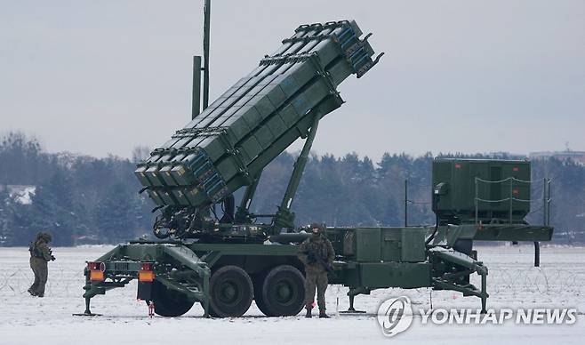 우크라이나에 지원된 서방 미사일 방어체계 패트리엇  [AFP 연합뉴스 자료사진. 재판매 및 DB 금지]