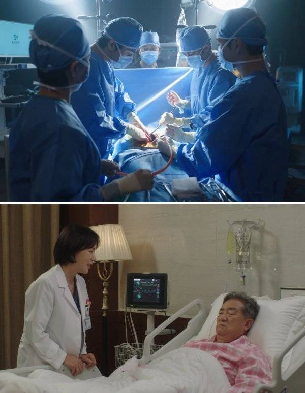 ‘낭만닥터 김사부3’(위), ‘닥터 차정숙’ 등 의학드라마들이 현직 의사들의 자문을 통해 현실감 있는 이야기를 그리며 인기를 끌고 있다. 사진제공|SBS·JTBC