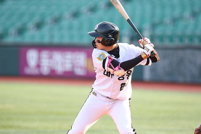 대구상원고의 이호준이 훌륭한 수비능력으로 주목받고 있다. 올 시즌 부진하지만 타격 능력도 출중한 선수다 (사진 = 전상일 기자)