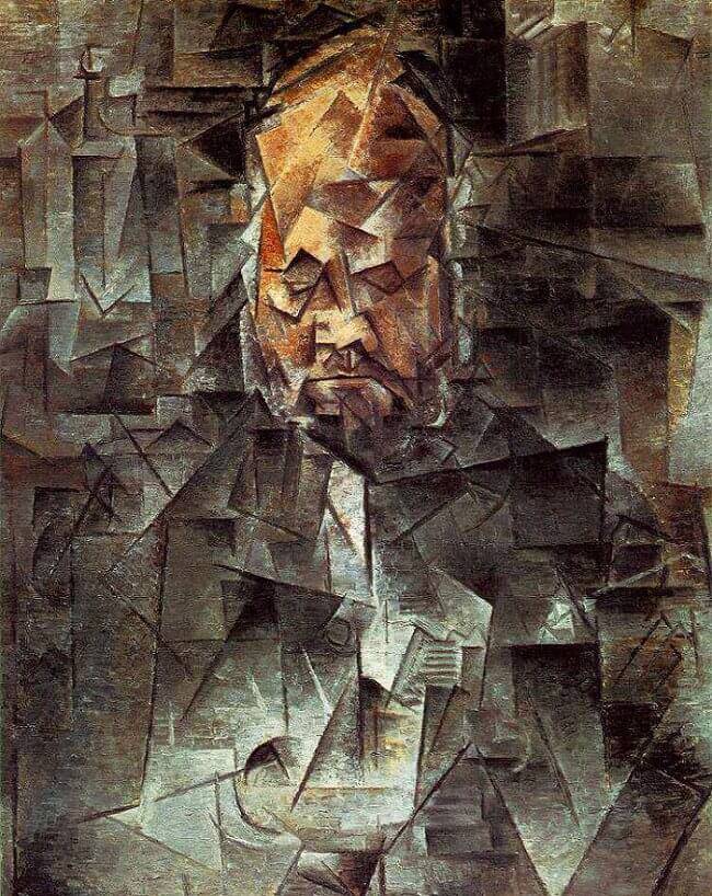 파블로 피카소, Portrait of Ambroise Vollard [www.PabloPicasso.org]