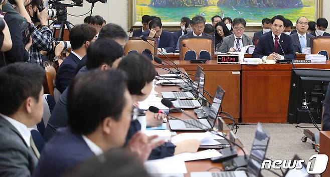 박민식 국가보훈부 장관 후보자에 대한 국회 정무위원회의 인사청문회 2023.5.22/뉴스1 ⓒ News1 임세영 기자