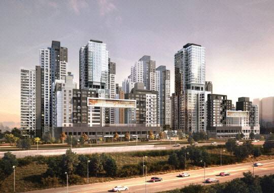 서울 서초구 반포동 래미안 원베일리 준공 예정일이 3개월 앞으로 다가왔지만, 이 단지 내 입주 센터에선 입주 예정일을 여전히 '미정'으로 안내하고 있다. 사진은 래미안 원베일리 투시도. <삼성물산 건설부문 제공>