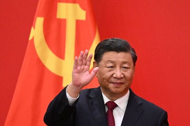시진핑 중국 국가주석. 베이징/AFP 연합뉴스