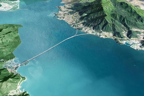 A rendering of Namhae-Yeosu undersea tunnel [Photo provided by DL E&C]